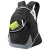 Dothan 15'' laptop backpack in black-solid
