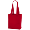 Mini Elm non-woven tote bag in red
