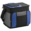 Easy-access 24-can cooler bag in royal-blue-and-black-solid