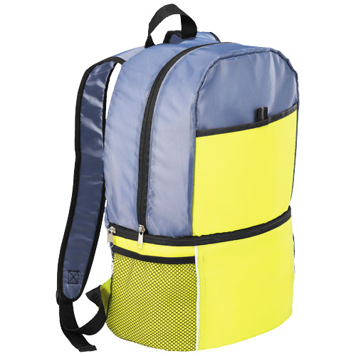 Sea-isle insulated cooler backpack in lime