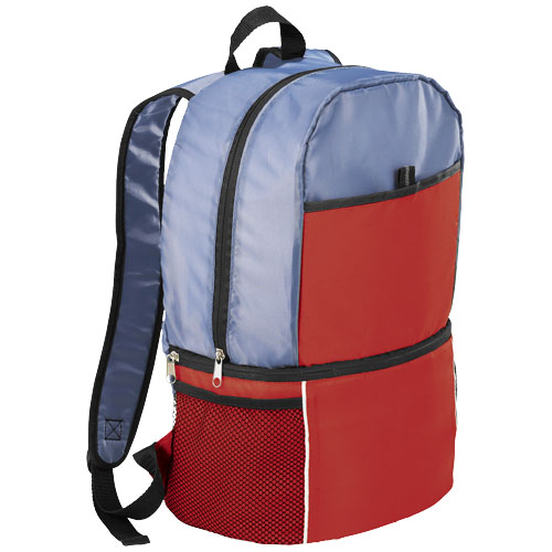 Sea-isle insulated cooler backpack in red