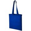 Madras 140 g/m² cotton tote bag 7L in Royal Blue