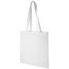 Madras 140 g/m² cotton tote bag 7L in White