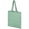 Pheebs 150 g/m² recycled tote bag 7L in Heather Green