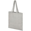 Pheebs 150 g/m² recycled tote bag 7L in Heather Grey