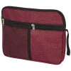 Hoss toiletry pouch in Heather Dark Red