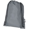 Oriole RPET drawstring backpack 5L in Grey