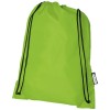 Oriole RPET drawstring backpack 5L in Lime
