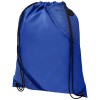 Oriole duo pocket drawstring backpack in Royal Blue
