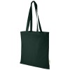 Orissa 100 g/m² GOTS organic cotton tote bag 7L in Dark Green