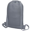 Nadi mesh drawstring backpack in Grey
