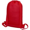 Nadi mesh drawstring backpack in Red