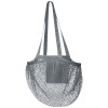 Pune 100 g/m² GOTS organic mesh cotton tote bag 6L in Grey