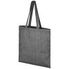 Pheebs 210 g/m² recycled tote bag 7L in Heather Black