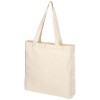 Pheebs 210 g/m² recycled gusset tote bag 13L in Heather Natural