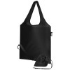 Sabia RPET foldable tote bag in Solid Black