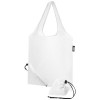 Sabia RPET foldable tote bag 7L in White
