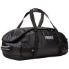 Chasm 40 liter duffel bag in Solid Black