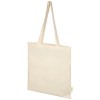 Orissa 140 g/m² GOTS organic cotton tote bag 7L in Natural