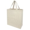 Pheebs 150 g/m² recycled gusset tote bag 13L in Heather Natural