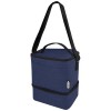 Tundra 9-can GRS RPET lunch cooler bag 9L in Heather Navy