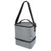 Tundra 9-can GRS RPET lunch cooler bag 7L in Heather Grey