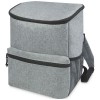 Excursion RPET cooler backpack in Heather Grey