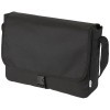 Omaha RPET shoulder bag in Solid Black