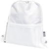 Adventure recycled insulated drawstring bag 9L in White