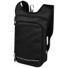 Trails GRS RPET outdoor backpack 6.5L in Solid Black