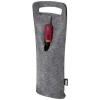 Felta 75 cl GRS recycled felt wine bag in Medium Grey