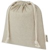 Pheebs 150 g/m² GRS recycled cotton gift bag medium 1.5L in Heather Natural