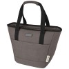 Joey 9-can GRS recycled canvas lunch cooler bag 6L in Grey