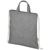 Pheebs 150 g/m² Aware™ drawstring bag in Heather Black