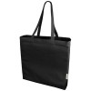 Odessa 220 g/m² recycled tote bag in Solid Black