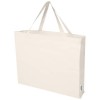 Odessa 220 g/m² GRS recycled cotton large tote bag in Natural