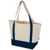 Sam 320 g/m² GRS recycled cotton tote bag in Navy