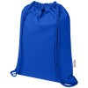 Oregon Blend 140 g/m² GRS recycled drawstring bag 5L in Royal Blue