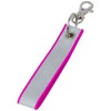 Holger reflective key hanger in Neon Pink