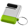 Gogo screen cleaner and smartphone holder in silver-and-lime-green