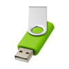 Rotate-basic 8GB USB flash drive in lime