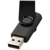 Rotate-metallic 4GB USB flash drive in Solid Black