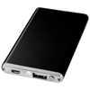 Taylor 2200 mAh power bank in black-solid