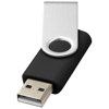 Rotate-basic 16GB USB flash drive in black-solid