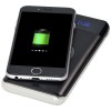 Constant 10.000 mAh wireless power bank with LED in Solid Black