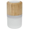 Aurea bamboo Bluetooth® speaker with light  in Natural