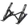 Rise foldable laptop stand in Solid Black