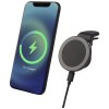 Magclick 10W wireless magnetic car charger in Solid Black