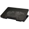 Gleam gaming laptop cooling stand in Solid Black