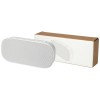Stark 2.0 5W recycled plastic IPX5 Bluetooth® speaker in White